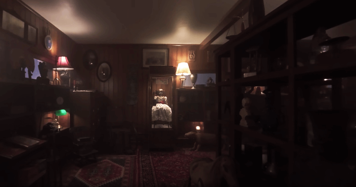 Peek Inside the Warrens' Artifact Room in Annabelle Comes Home 360