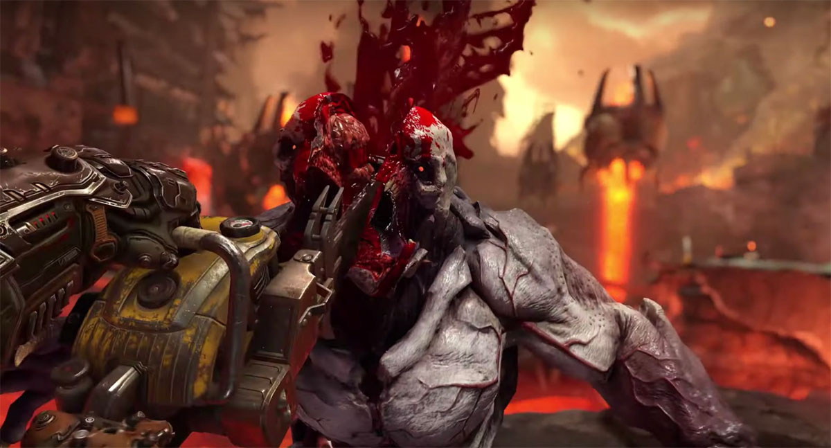 doom play a game of demon destruction