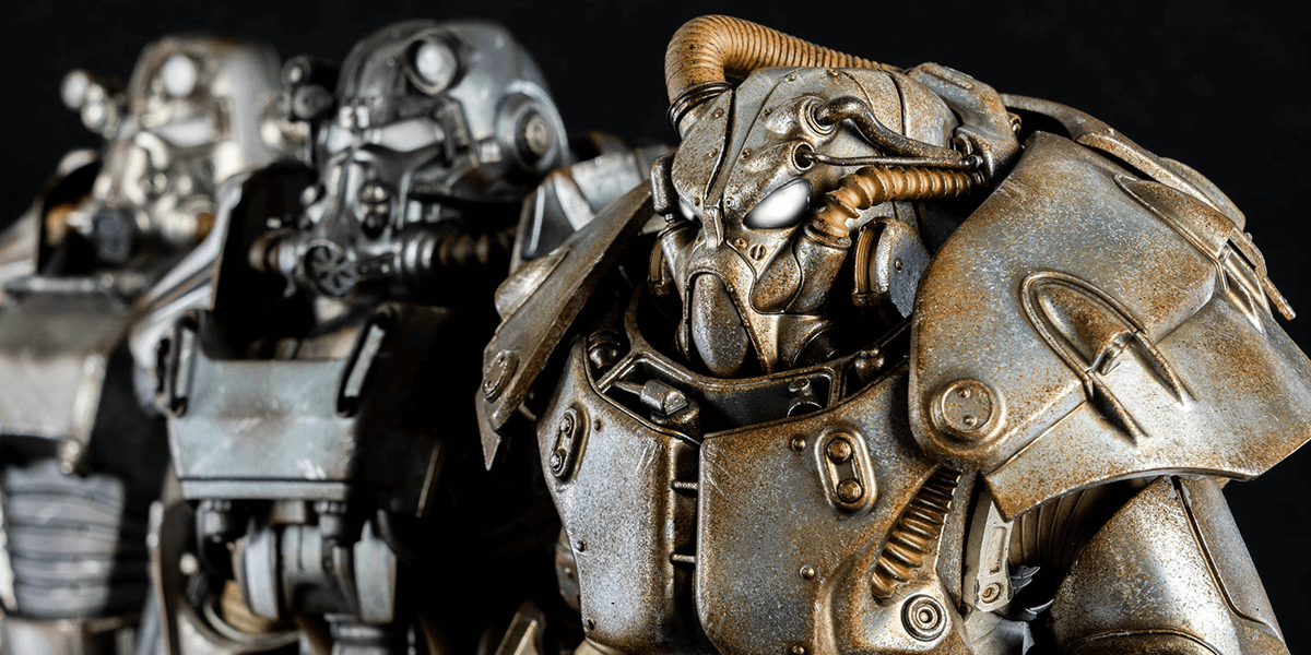 Celebrate Fallout With This X 01 Power Armor Statue From Threezero Dead Entertainment