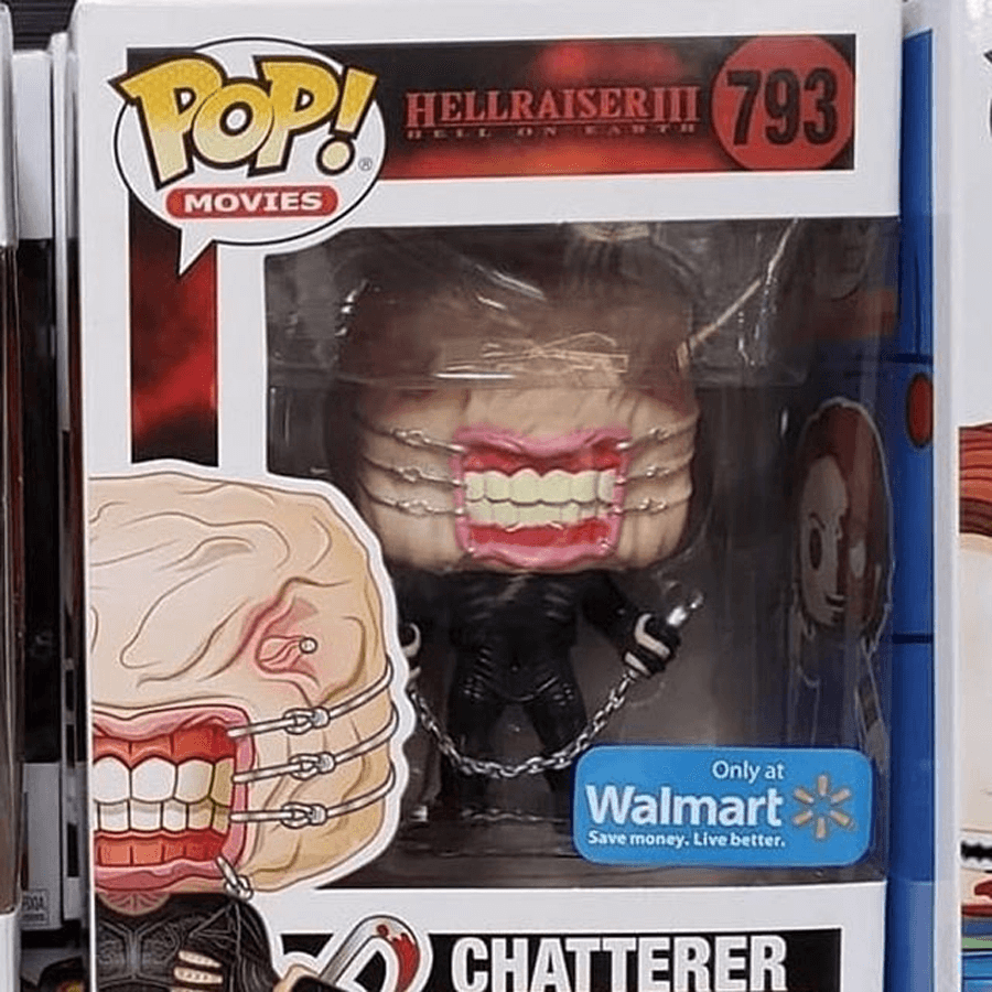 Funko POP Movies Hellraiser 3 Hell on Earth Chatterer #793 Walmart Exclusive MIB 