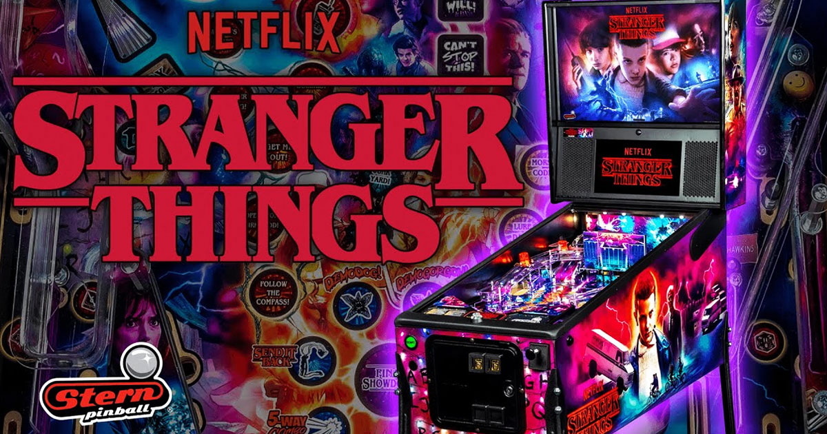 Stranger Things Pinball is Now a Thing | Dead Entertainment