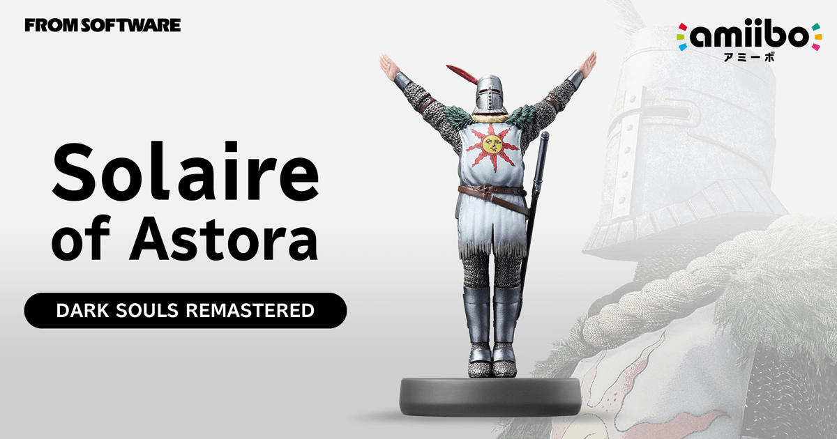 Praise The Sun Dark Souls Is Getting An Amiibo Dead Entertainment