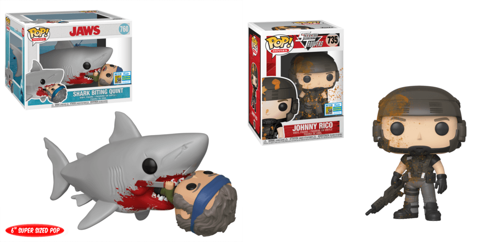 funko pop jaws eating quint