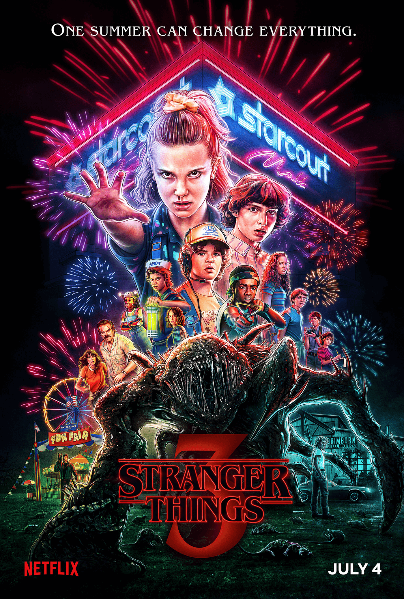 stranger things poster