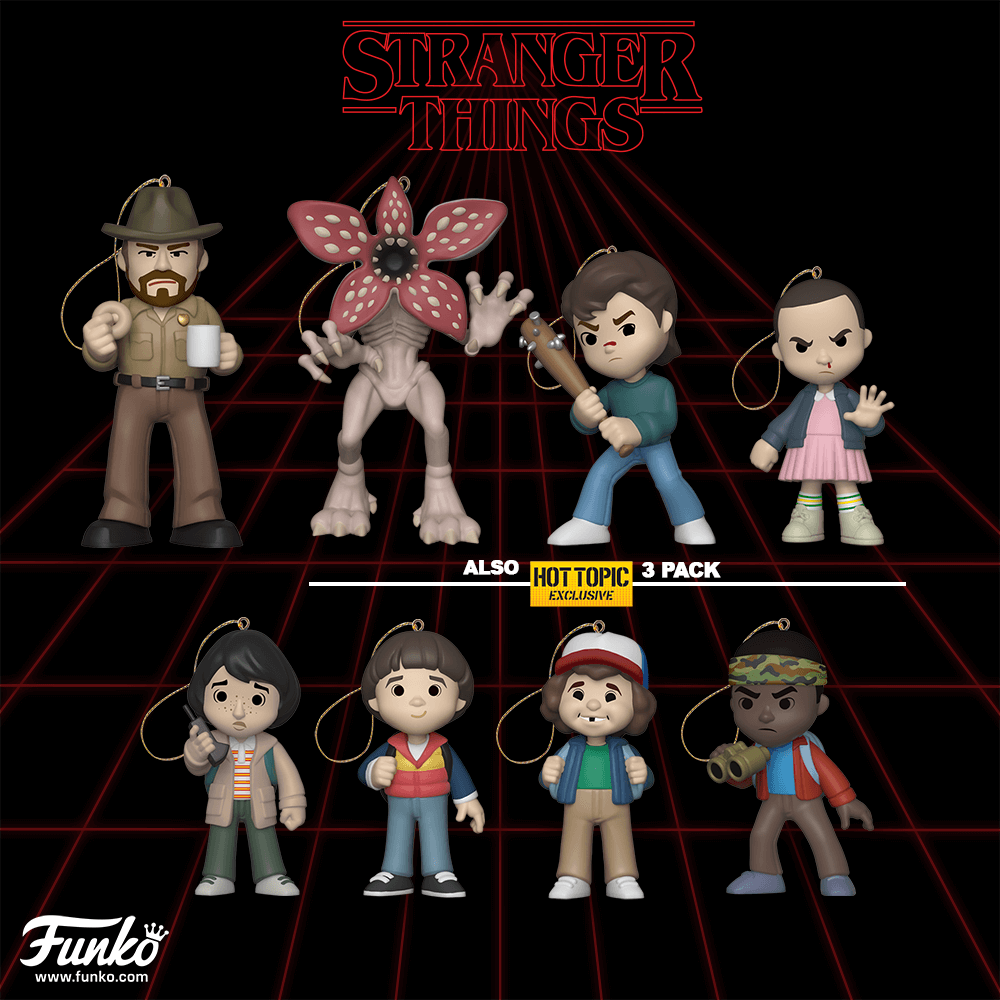 Funko Holiday Ornaments: Stranger Things (Set of 8) — Sure Thing Toys